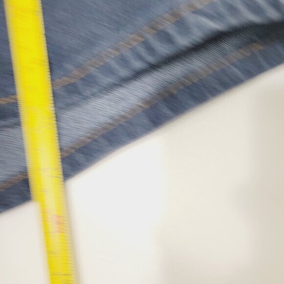 Wax Jean Women's Blue Cotton Pockets Flat Front High Rise Jean Short Size Small - Picture 10 of 12